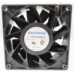 BAIKEFAN DBA12038B24U 24V 1.0A 2wires Cooling Fan 