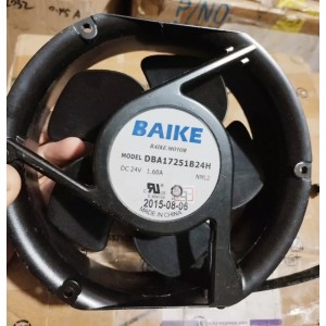 BAIKE DBA17251B24H 24V 1.6A 2wires Cooling Fan - New