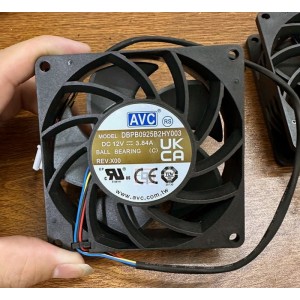 AVC DBPB0925B2HY003 12V 3.8A 4wires Cooling Fan 