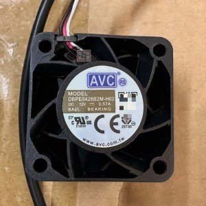 AVC DBPE0428B2M-H02 12V 0.57A 3wires Cooling Fan