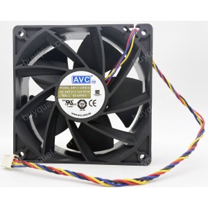AVC DBPJ1238B2G 12V 3.12A 4wires Cooling Fan