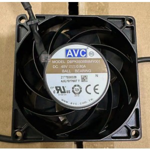 AVC DBPK0938B8MY001 48V 0.8A 4wires Cooling Fan