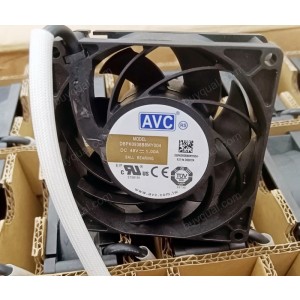 AVC DBPK0938B8MY004 48V 1.00A 4wires Cooling Fan
