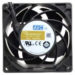 AVC DBPL0938BUPH01 24V 1.80A 4wires Cooling Fan