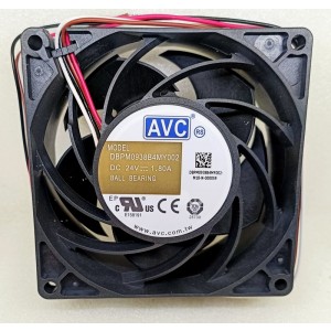 AVC DBPM0938BMY002 24V 1.80A 4wires Cooling Fan 