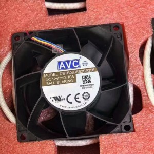 AVC DBTB0838B2SP356 12V 2.1A 4wires Cooling Fan 