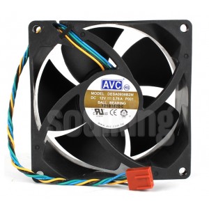 AVC DESA0938B2M 12V 0.75A 4wires Cooling Fan 