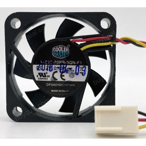 Cooler Master DF0401012RFMN A4010-70RB-3QN-F1 12V 0.16A 3wires Cooling Fan
