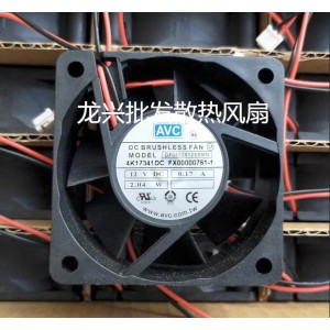 Cooler Master DF0602512SEMN 12V 0.16A 1.92W 3wires Cooling Fan