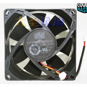 Cooler Master DF0802512B2LN 12V 0.18A 3wires Cooling Fan 