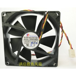Thermal control DF0922512SELN 12V 0.18A 2.16W 3wires Cooling Fan 
