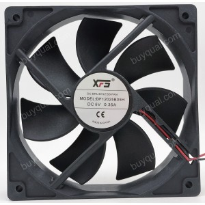 XFS DF12025B05H 5V 0.35A 2wires Cooling Fan