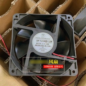 T DF1238B12M 12V 0.55A 0.95A 2wires Cooling Fan