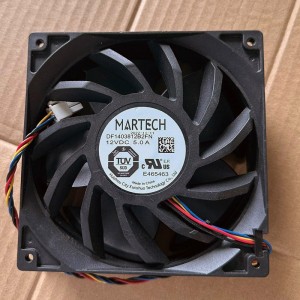 MARTECN DF1403812B2FN 12V 5A 4wires Cooling Fan