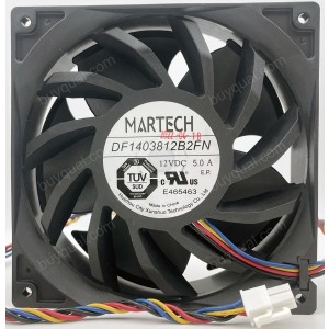 MARTECN DF1403812B2FN 12V 5A 4wires Cooling Fan - Original New