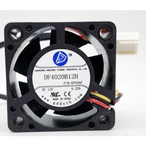 BQ DF4020B12H 12V 0.22A 3wires Cooling Fan 