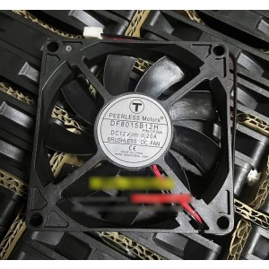 T DF8015B12H 12V 0.20A 2wires Cooling Fan 