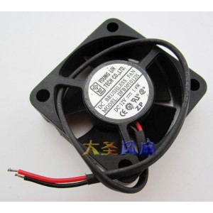 YOUNG LIN DFB301012H 12V 1.4W 2wires 3wires Cooling Fan