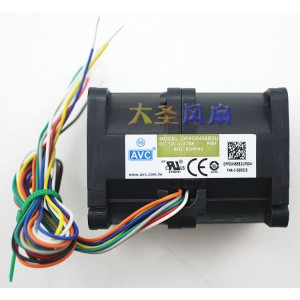 AVC DFPD0456B2U 12V 2.76A 8wires Cooling Fan