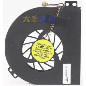 FORCECON DFS521305MHOT 5V 0.5A 4wires Cooling Fan