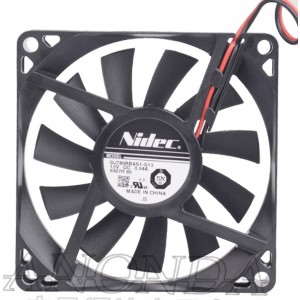 Nidec DJT80RBAS5-S02 12V 0.04A 2wires Cooling Fan