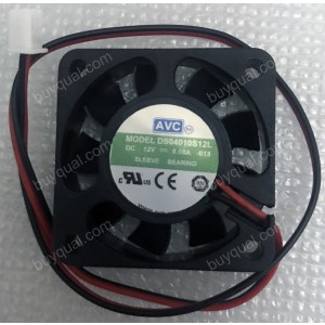 AVC DS04010S12L 12V 0.08A 2 Wires Cooling Fan 