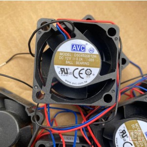 AVC DS04020B12H 12V 0.2A 3wires Cooling Fan