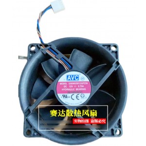AVC DS08025R12UP239 12V 0.70A 4wires Cooling Fan