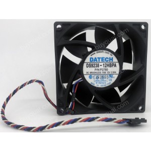 JMC DATECH DS9238-12HBPA 12V 2.5A 4wires Cooling Fan