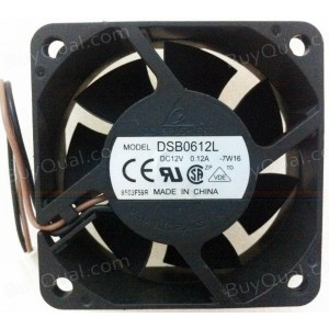 DELTA DSB0612L 12V 0.12A Cooling Fan