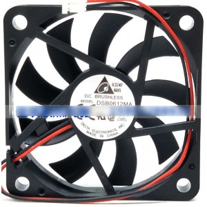 DELTA DSB0612MA 12V 0.15A 2wires Cooling Fan