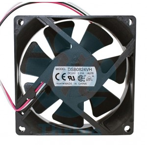 DELTA DSB0824VH 24V 0.20A 3wires cooling fan