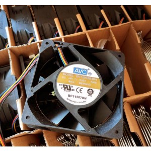 AVC DV12038B48H 48V 0.95A 4wires Cooling Fan