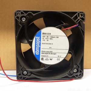 Ebmpapst DV4112N 12V 1.75A 21W 2wires Cooling Fan