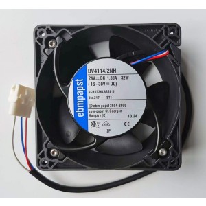 Ebmpapst DV4114/2NH 24V 1.33A 32W 3wires Cooling Fan