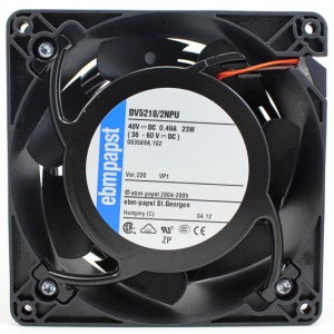 Ebmpapst DV5218/2NPU 48V 420mA 21W 4wires Cooling Fan - Original New