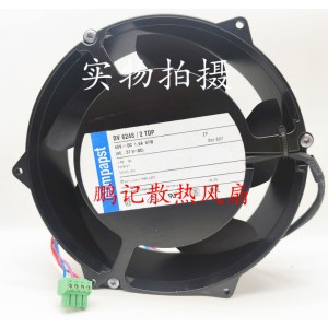 Ebmpapst DV6248/2TDP 48V 1.8A 87W 4wires Cooling Fan
