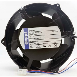 Ebmpapst DV6224/2 6224/2 24V 37W 3wires Cooling Fan