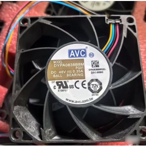 AVC DYPA0838B8M 48V 0.35A 4wires Cooling Fan