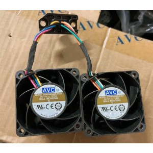 AVC DYPB0638B2MPD01 12V 0.75A 4wires Cooling Fan