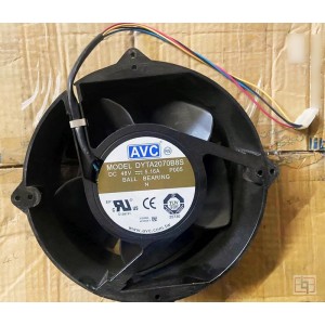 AVC DYTA2070B8S 48V 5.16A 4wires Cooling Fan