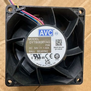 AVC DYTB0838YAG 54V 1.5A 4wires Cooling Fan 