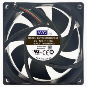 AVC DYTB0925B2SP036 12V 1.1A 4wires Cooling Fan 
