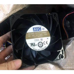 AVC DYTH1238B8F 48V 1.80A 4wires cooling fan