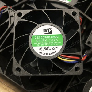 M DZ06038B12UG 12V 1.4A 4wires Cooling Fan