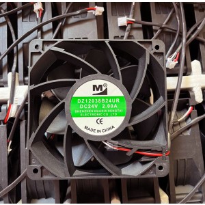 M DZ12038B24UR 24V 2.0A 3wires Cooling Fan