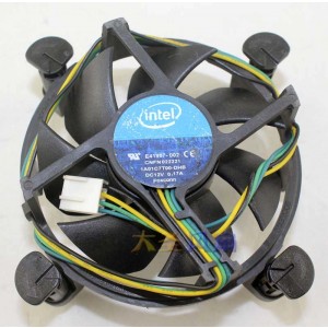 Intel E41997-002 12V 0.17A 4wires Cooling Fan