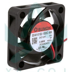 Sunon EE40101S2-1000C-999 12V 0.96W 2wires Cooling Fan 