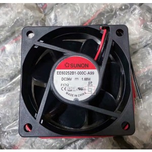 SUNON EE60252B1-000C-A99 24V 1.68W 2wires cooling fan
