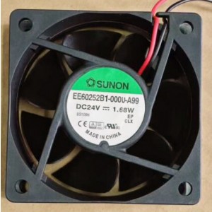 Sunon EE60252B1-000U-A99 24V 1.68W 2wires Cooling Fan